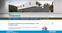 Desktop Screenshot of ebawe.de